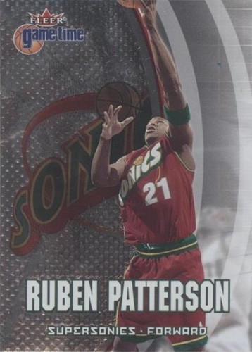 2000-01 Fleer Game Time - Ruben Patterson #82