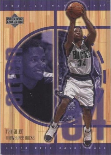 2001-02 Upper Deck Hardcourt - Ray Allen #45
