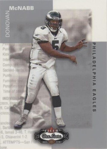 2002 Fleer Box Score Donovan McNabb #13