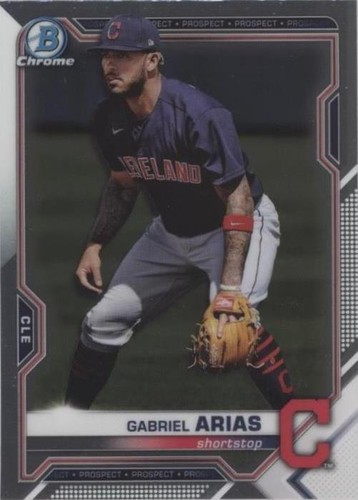 2021 Bowman Chrome - Gabriel Arias #BCP-172