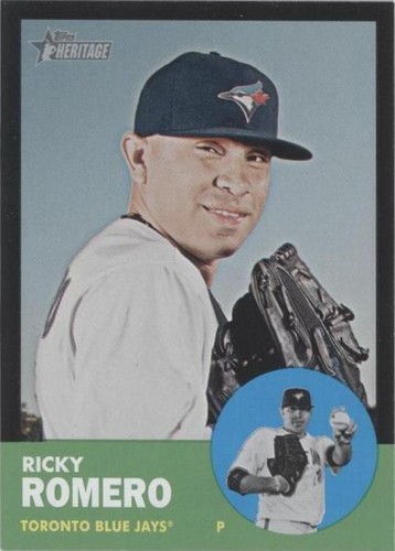 2012 Topps Heritage - Ricky Romero #HP51
