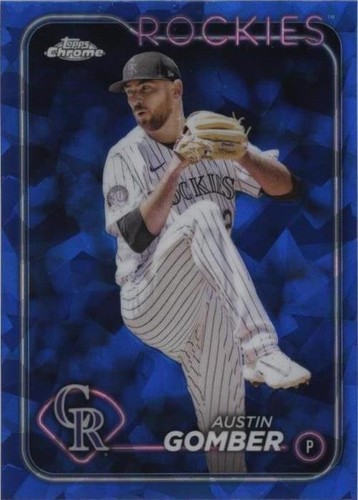 2024 Topps Chrome Sapphire Edition - Austin Gomber #340