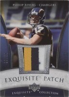 2006 Upper Deck Exquisite Collection Philip Rivers #EP-PR