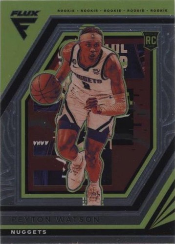 2022-23 Panini Flux - Peyton Watson #218