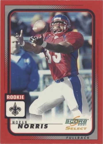 2001 Score Select Moran Norris #292