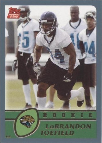 2003 Topps LaBrandon Toefield #353
