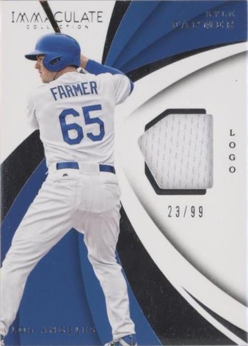 2018 Panini Immaculate Collection - Kyle Farmer #IS-KF