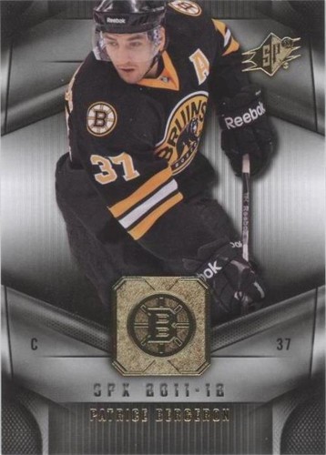 2011-12 SPx - Patrice Bergeron #93