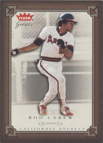 2004 Fleer Greats of the Game - Rod Carew #57