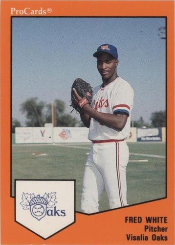 1989 ProCards Minor League Team Sets - Fred White #1446