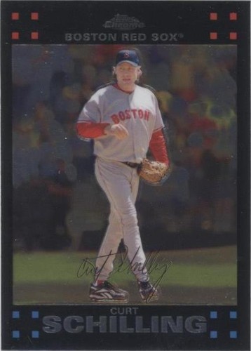 2007 Topps Chrome - Curt Schilling #111