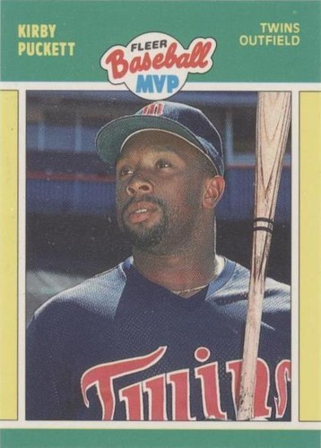 1989 Fleer Baseball MVP - Kirby Puckett #32