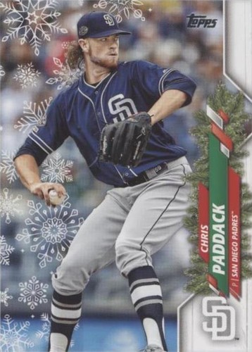 2020 Topps Holiday - Chris Paddack #HW128