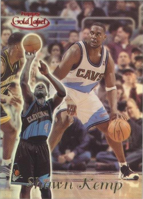 1999-00 Topps Gold Label - Shawn Kemp #58