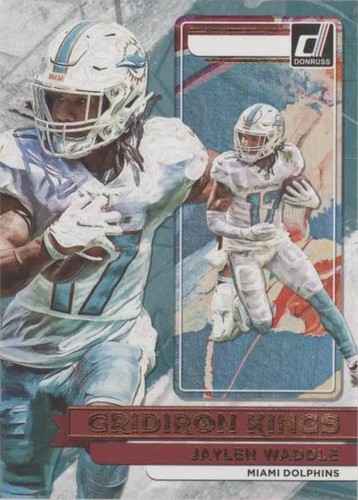 2022 Panini Donruss Jaylen Waddle #GK5