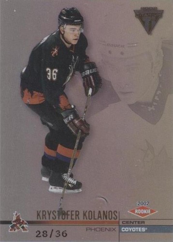 2001-02 Pacific Private Stock Titanium - Krys Kolanos #176