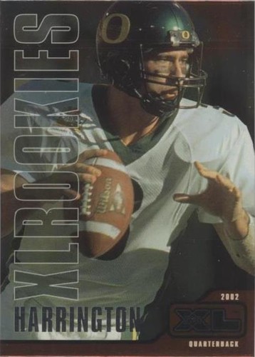 2002 Upper Deck XL Joey Harrington #501