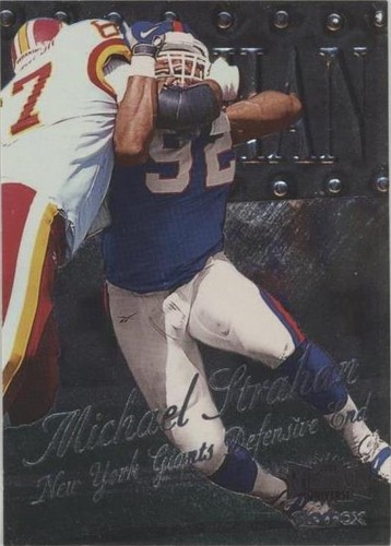 1999 Skybox Metal Universe Michael Strahan #171