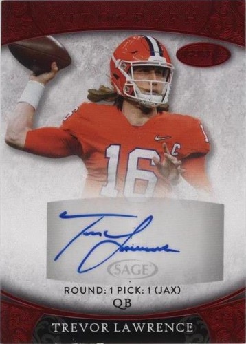 2021 Sage Aspire Trevor Lawrence #ASP-66