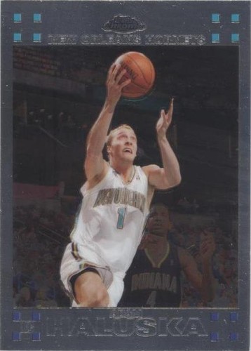 2007-08 Topps Chrome - Adam Haluska #127