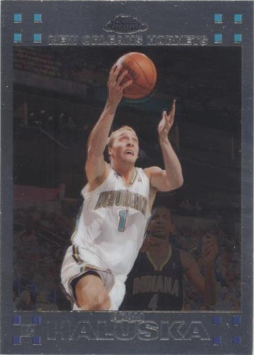 2007-08 Topps Chrome - Adam Haluska #127