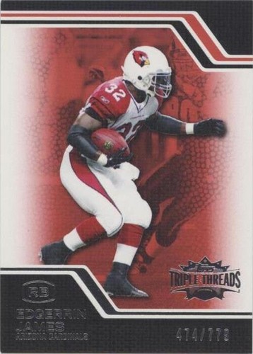 2008 Topps Triple Threads Edgerrin James #39