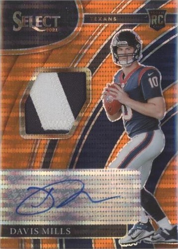 2021 Panini Select Davis Mills #RSM-DMI