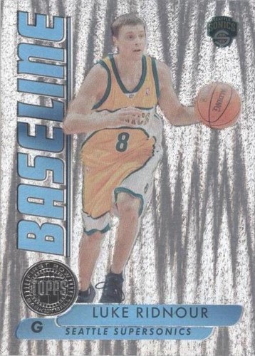 2005-06 Topps First Row - Luke Ridnour #BL11