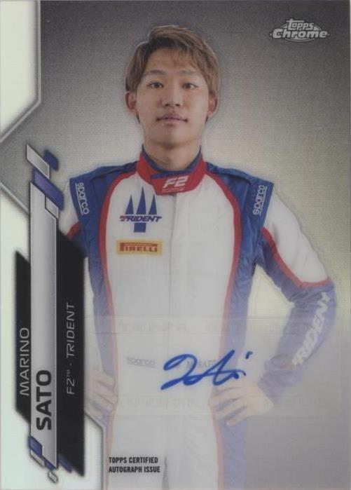 2020 Topps Chrome Formula 1 - Marino Sato #F1A-MS