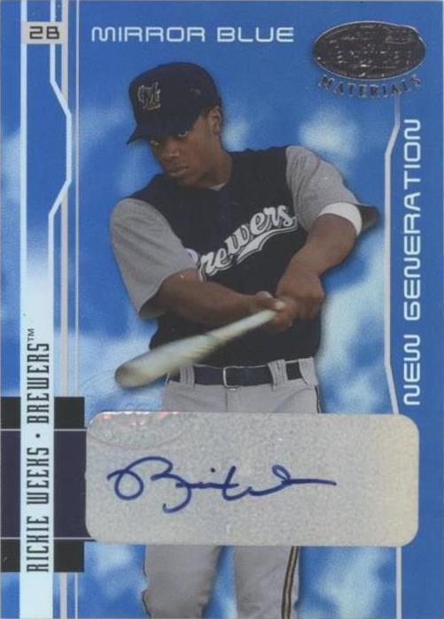 Materiales certificados Leaf 2003 - Rickie Weeks #257