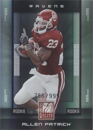 2008 Donruss Elite Allen Patrick #128