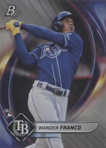 スポーツ選手 2022 Topps Green Ref 99 Wander Franco RC Wander Franco 2022 Bowman Platinum Rookie Green Card RC /99