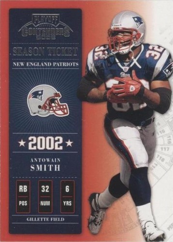 2002 Playoff Contenders Antowain Smith #8