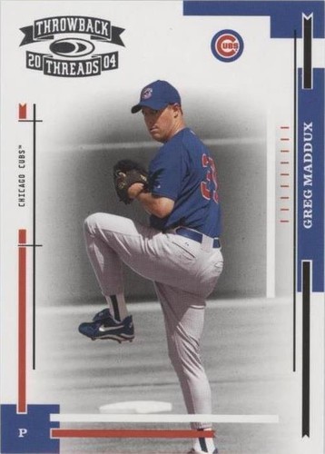2004 Donruss Throwback Threads - Greg Maddux #41