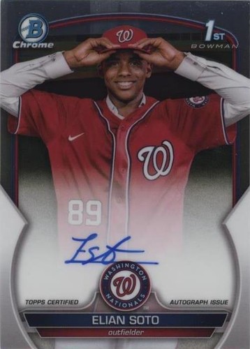 2023 Bowman Chrome - Elian Soto #CPA-ES