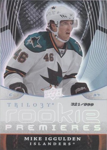 2008-09 Upper Deck Trilogy - Mike Iggulden #123