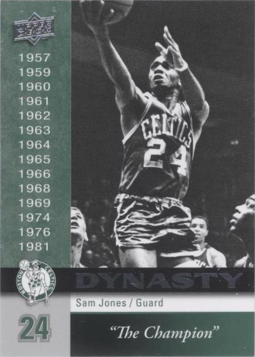 2008-09 Upper Deck - Sam Jones #BOS-6