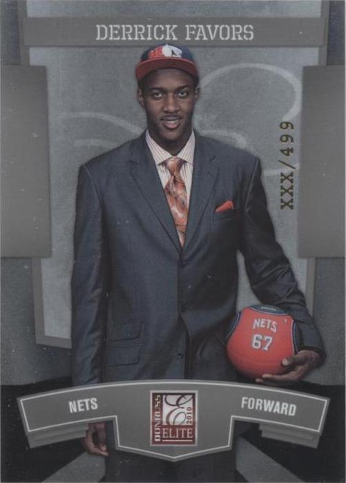 2010 Donruss Elite 全国大会 - Derrick Favors #26