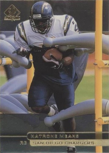 1998 SP Authentic Natrone Means #110