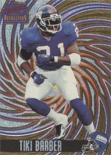 1998 Pacific Revolution Tiki Barber #91