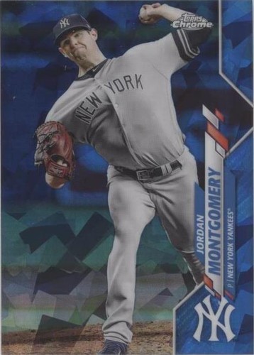 2020 Topps Chrome Update Series Sapphire Edition - Jordan Montgomery #U-274