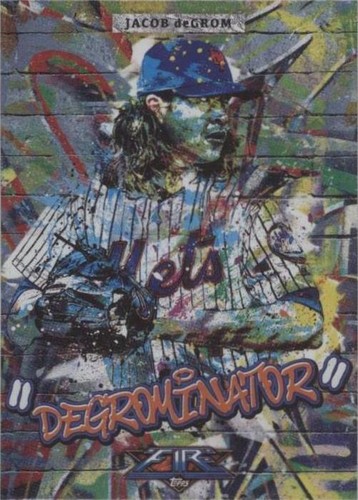 2017 Topps Fire - Jacob deGrom #M-35