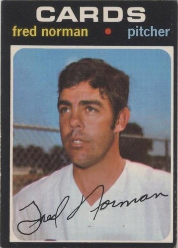 1971 O-Pee-Chee - Fred Norman #348
