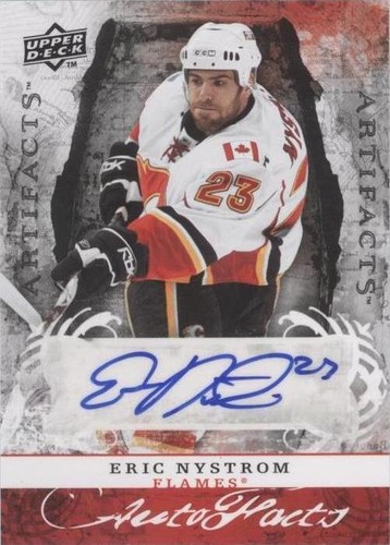 2008-09 Upper Deck Artifacts - Eric Nystrom #AF-EN