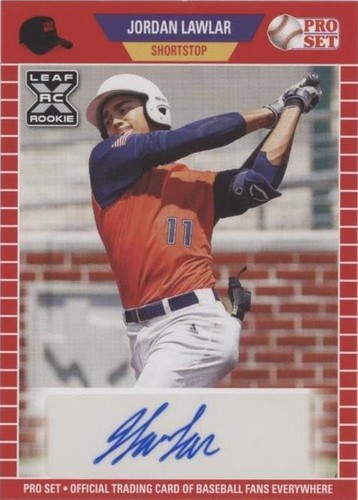 2021 Leaf Pro Set Baseball Blaster - Jordan Lawlar #PS-JL2