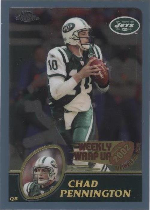 2003 Topps Chrome Chad Pennington #161