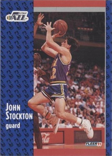 1991-92 Fleer - John Stockton #203