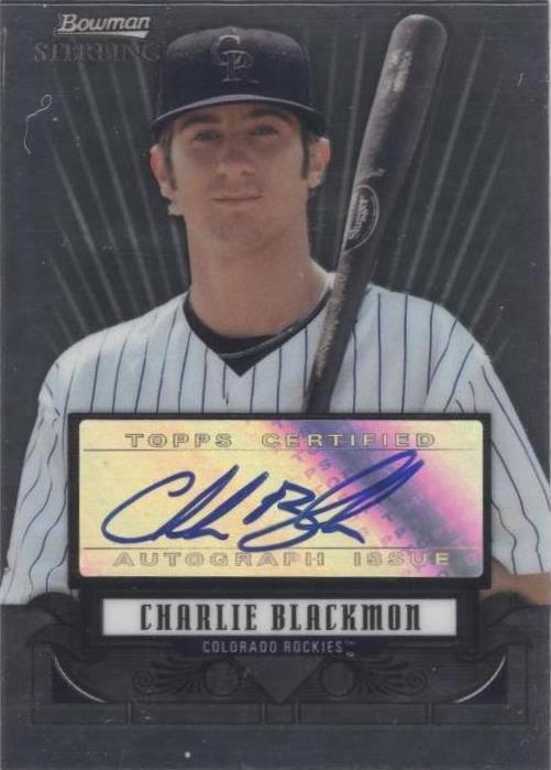 Bowman Sterling 2008 - Charlie Blackmon #BSP-CB