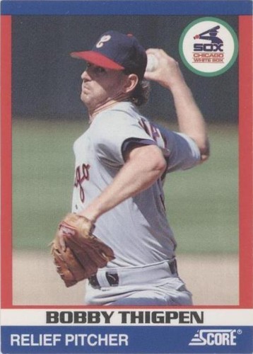 1991 Score 100 Hottest Players - Bobby Thigpen #95