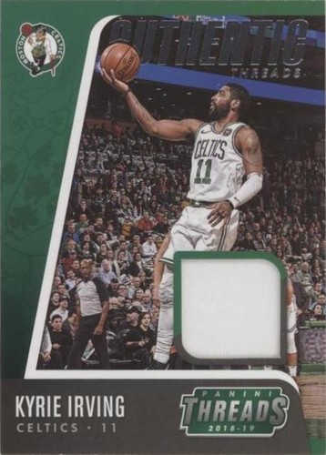 Kyrie Irving 2018-19 Panini Immaculate Autograph Patch Card